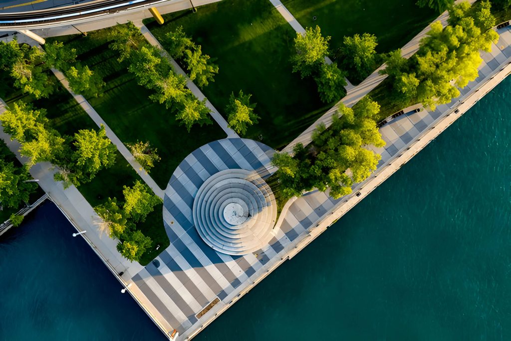 Take A Stroll Along The Detroit Riverwalk